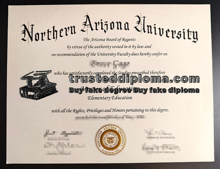 purchase realistic Northern Arizona University diploma