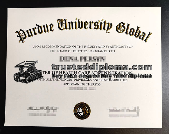 purchase realistic Purdue University Global diploma