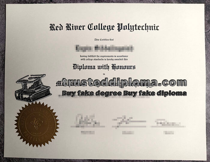 purchase realistic Red River College Polytechnic diploma
