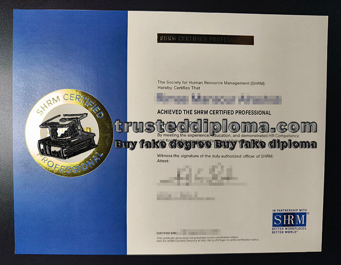 purchase realistic SHRM-CP certificate