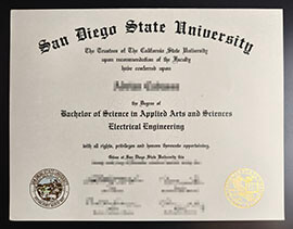 purchase realistic San Diego State University degree