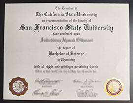 purchase realistic San Francisco State University degree