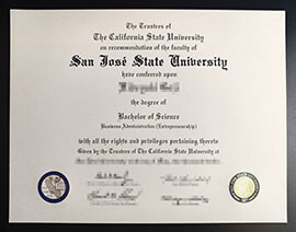 purchase realistic San Jose State University degree