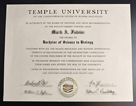 purchase realistic Temple University degree