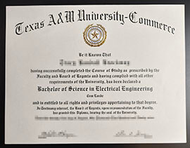 purchase realistic Texas A&M University-Commerce degree
