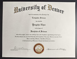 purchase realistic University of Denver degree
