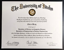 purchase realistic University of Idaho degree