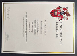 purchase realistic University of Leicester degree