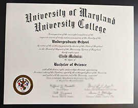 purchase realistic University of Maryland College degree