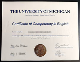 purchase realistic University of Michigan degree