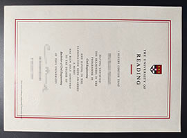 purchase realistic University of Reading degree