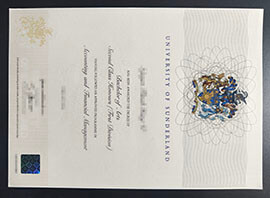 purchase realistic University of Sunderland degree