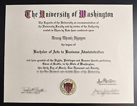 purchase realistic University of Washington degree