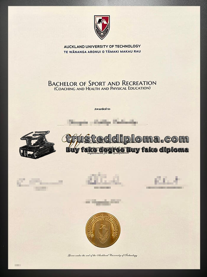 purchase realistic Auckland University of Technology diploma