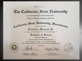purchase realistic Cal State Sacramento degree