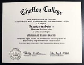 purchase realistic Chaffey College degree