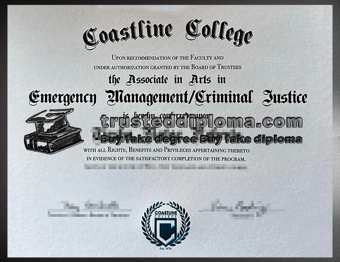 purchase realistic Coastline College diploma