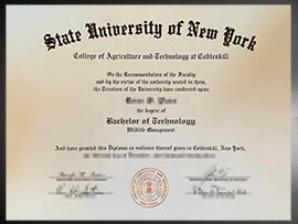 purchase realistic College of Agriculture and Technology at Cobleskill degree