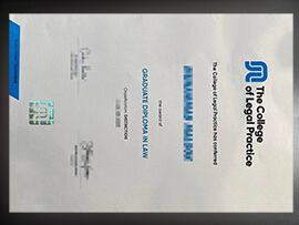 purchase realistic College of Legal Practice diploma