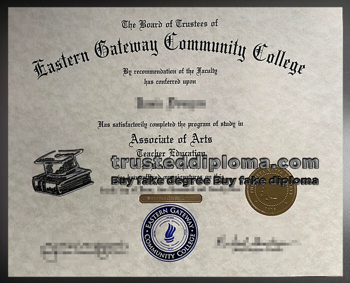 purchase realistic Eastern Gateway Community College diploma
