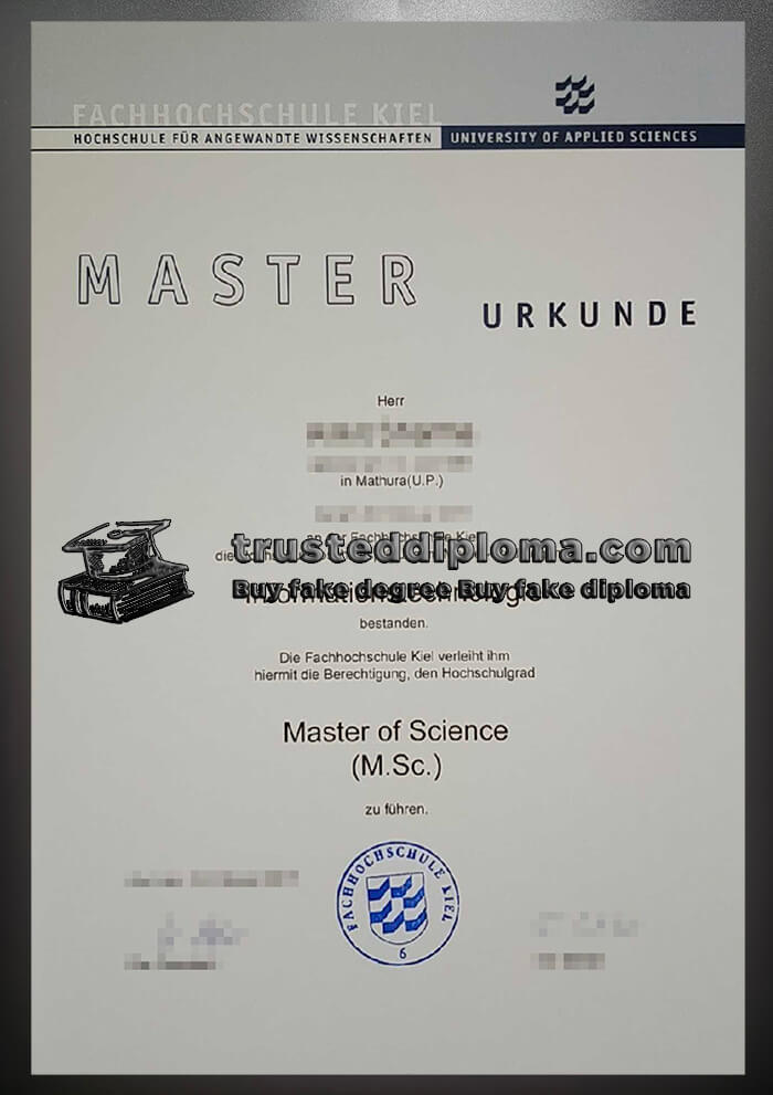 purchase realistic Fachhochschule Kiel diploma