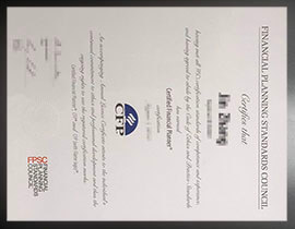 purchase realistic Financial Planning Standards Council certificate