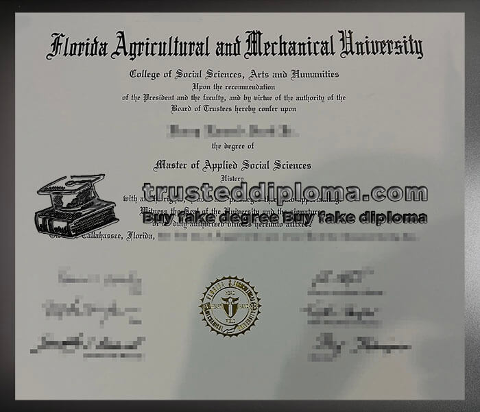 purchase realistic Florida A&M University diploma