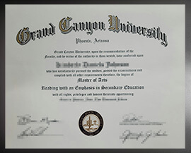 purchase realistic Grand Canyon University degree