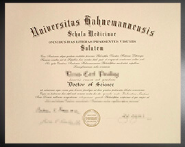 purchase realistic Hahnemann University, School Medicine degree