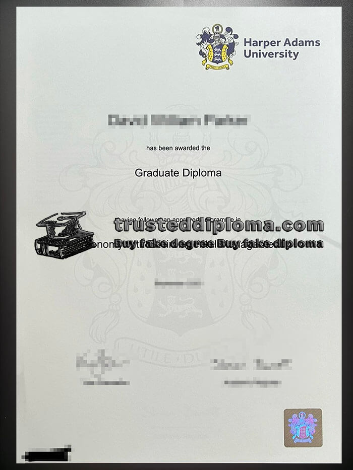 purchase realistic Harper Adams University degree