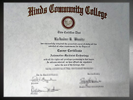 purchase realistic Hinds Community College degree