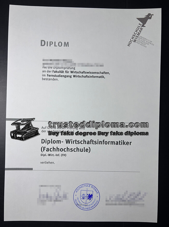 purchase realistic Hochschule Wismar diploma