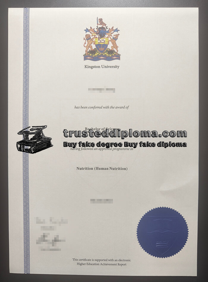 purchase realistic Kingston University diploma