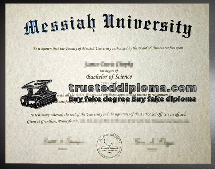 purchase realistic Messiah University diploma