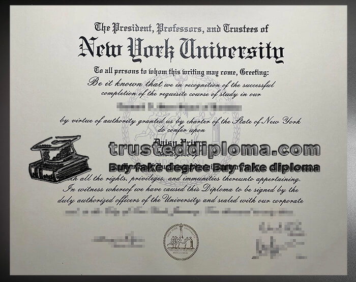 purchase realistic New York University diploma