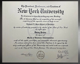 purchase realistic New York University degree