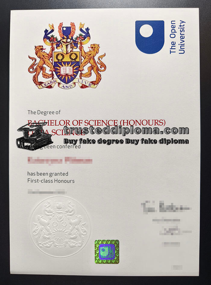 purchase realistic Open University diploma