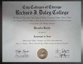 purchase realistic Richard J Daley College degree