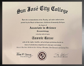 purchase realistic San Jose City College degree