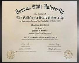 purchase realistic Sonoma State University degree