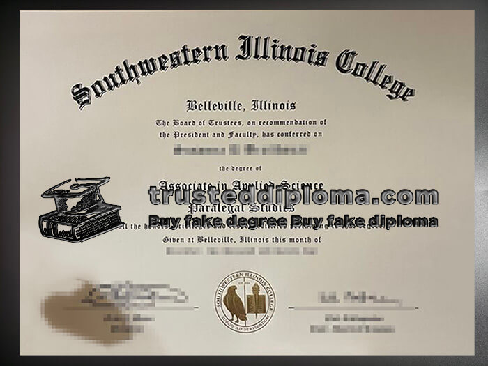 purchase realistic Southwestern Illinois College diploma