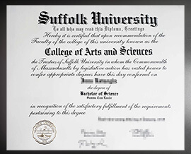 purchase realistic Suffolk University degree