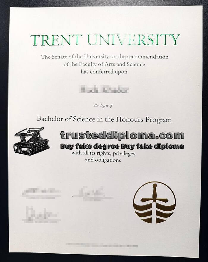 purchase realistic Trent University diploma