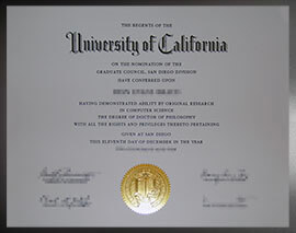 purchase realistic UC San Diego degree