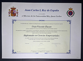 purchase realistic Universidad Rey Juan Carlos diploma