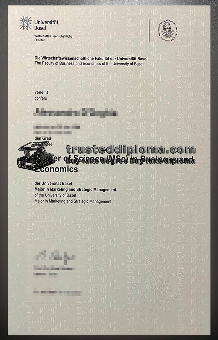 purchase realistic Universitat Basel diploma