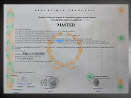 purchase realistic Universite Paris Dauphine degree