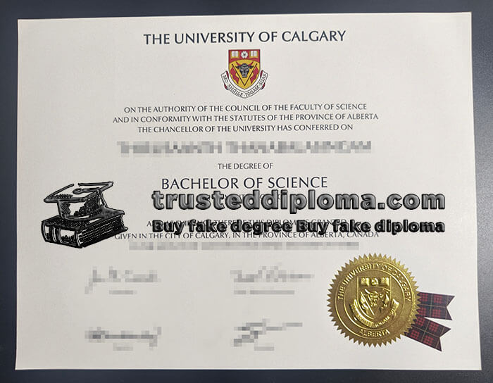 purchase realistic University of Calgary diploma