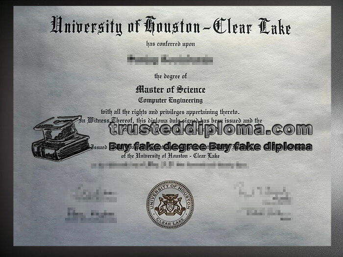 purchase realistic University of Houston Clear Lake diploma