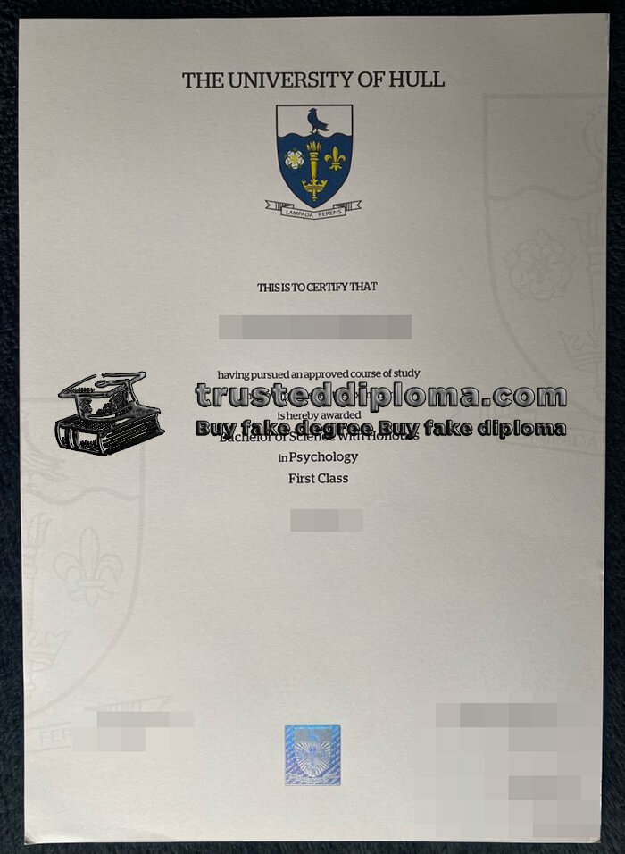 purchase realistic University of Hull diploma